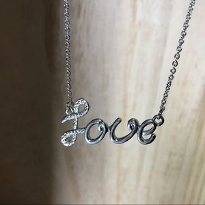 NWOT** ‘Love’ Necklace